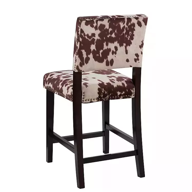 brown_udder_madness_counter_stool_2.webp Udder Madness Counter Stool>Kirklands Home Cheap