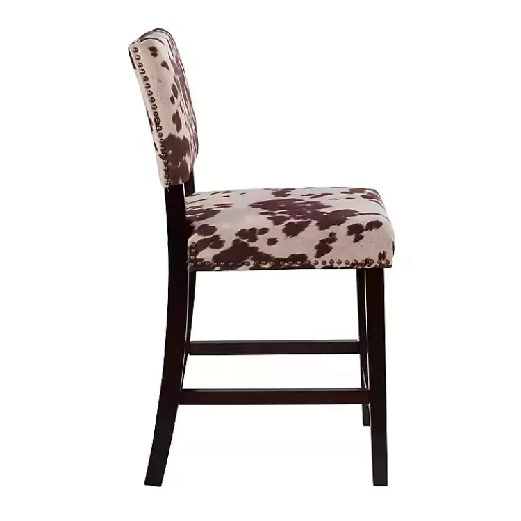 brown_udder_madness_counter_stool_3.webp Udder Madness Counter Stool>Kirklands Home Cheap
