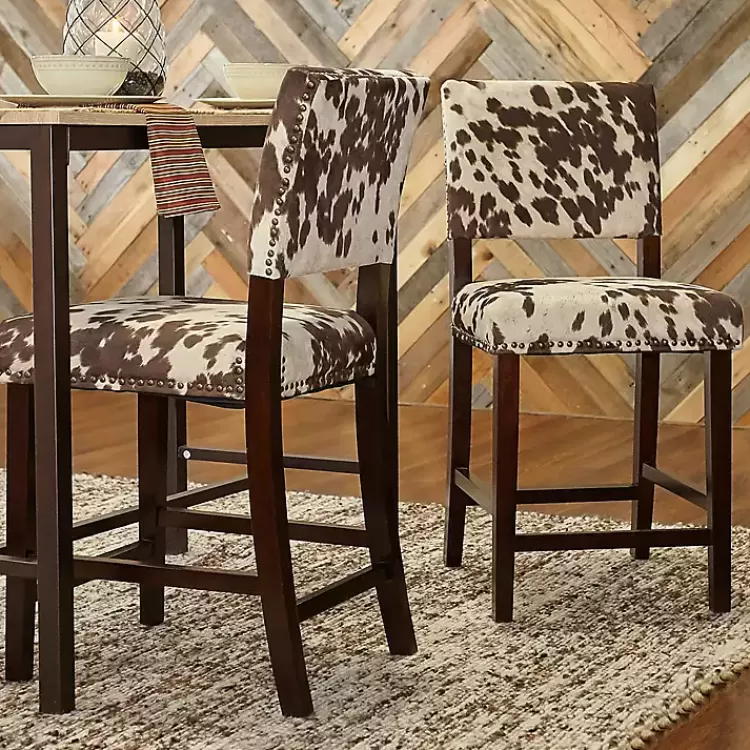 brown_udder_madness_counter_stool_4.webp Udder Madness Counter Stool>Kirklands Home Cheap