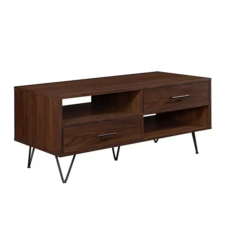 brown_wood__black_metal_hairpin_legs_coffee_table_2.webp Brown Wood & Black Metal Hairpin Legs Coffee Table>Kirklands Home Best Sale