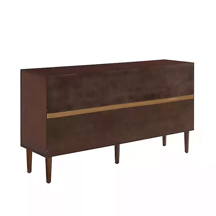 brown_wood_and_gold_door_cabinet_3.webp Brown Wood and Gold 4-Door Cabinet>Kirklands Home Shop