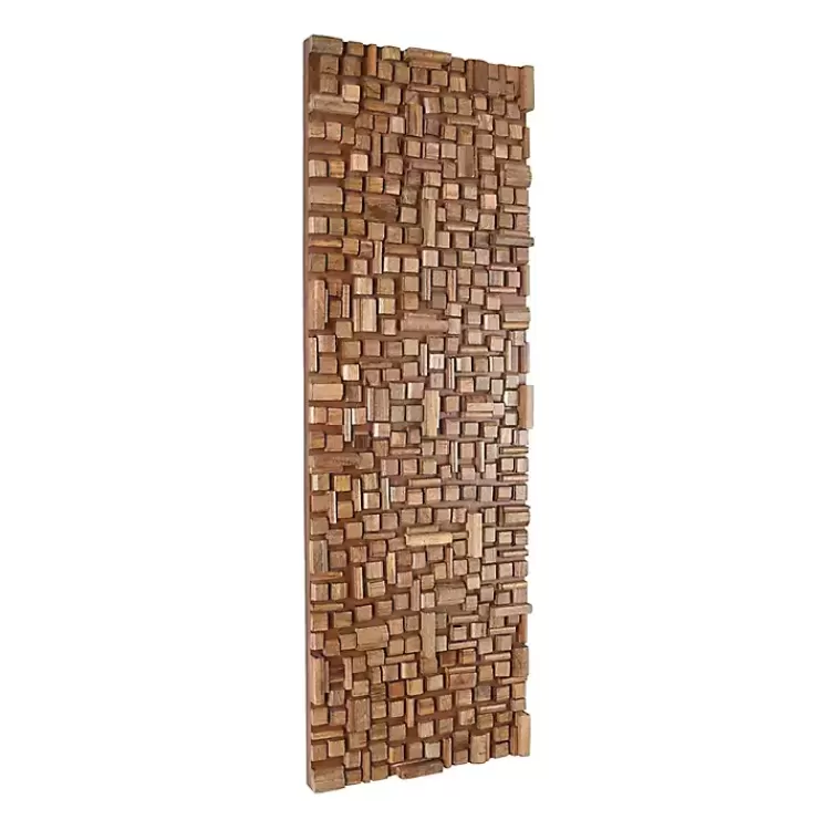 brown_wood_geometric_block_wall_plaque_x_in_4-1.webp Wood Geometric Block Wall Plaque, 16x48 in.>Kirklands Home Cheap