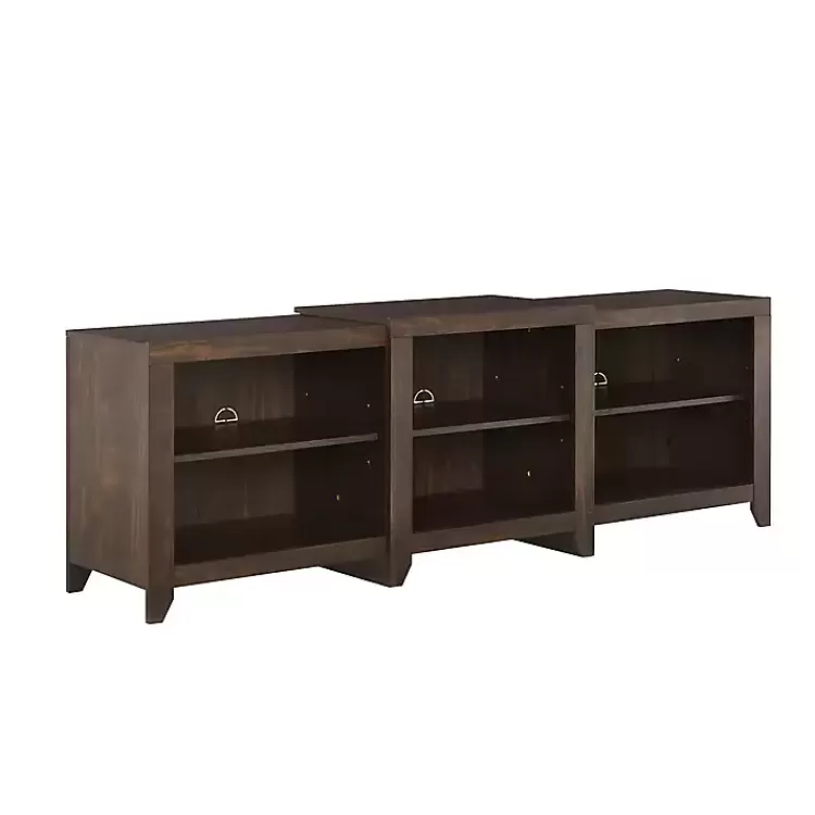 Wood 6-Shelf Media Cabinet>Kirklands Home Cheap