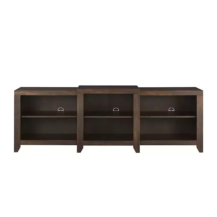 Wood 6-Shelf Media Cabinet>Kirklands Home Cheap