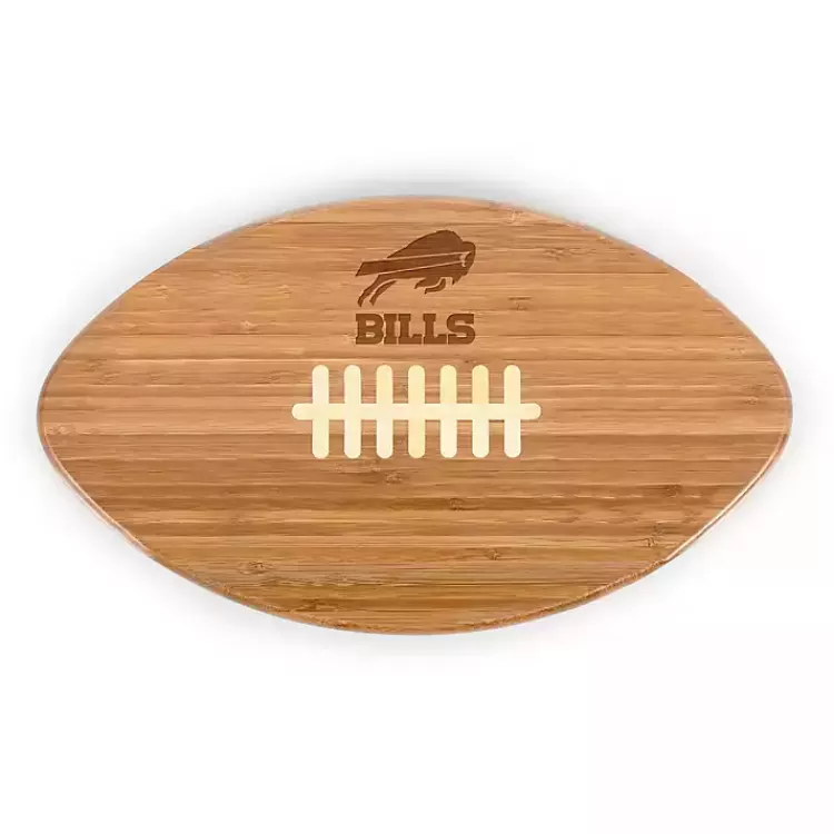 Buffalo Bills Bamboo Football Cutting Board>Kirklands Home Sale