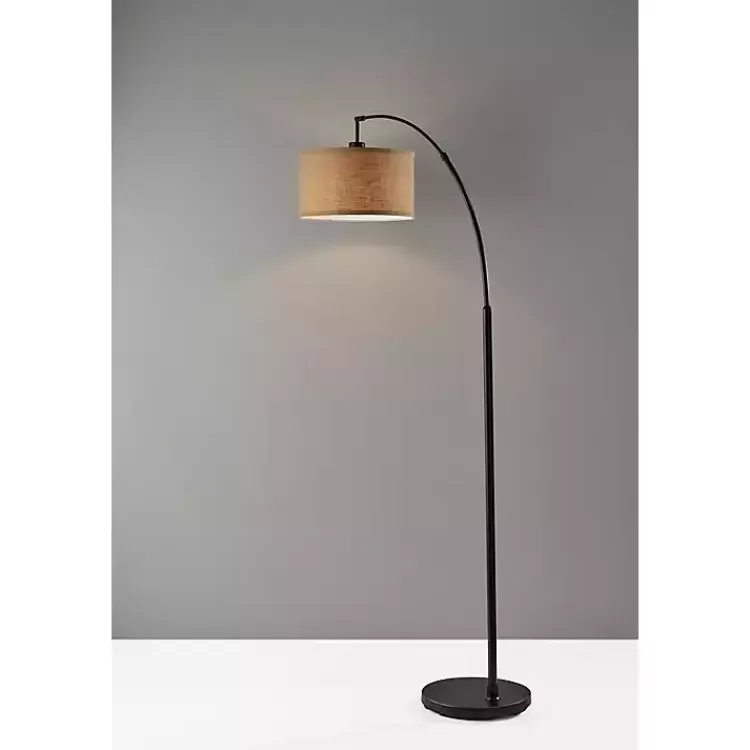burlap_arc_floor_lamp_5.webp Burlap Arc Floor Lamp>Kirklands Home Discount