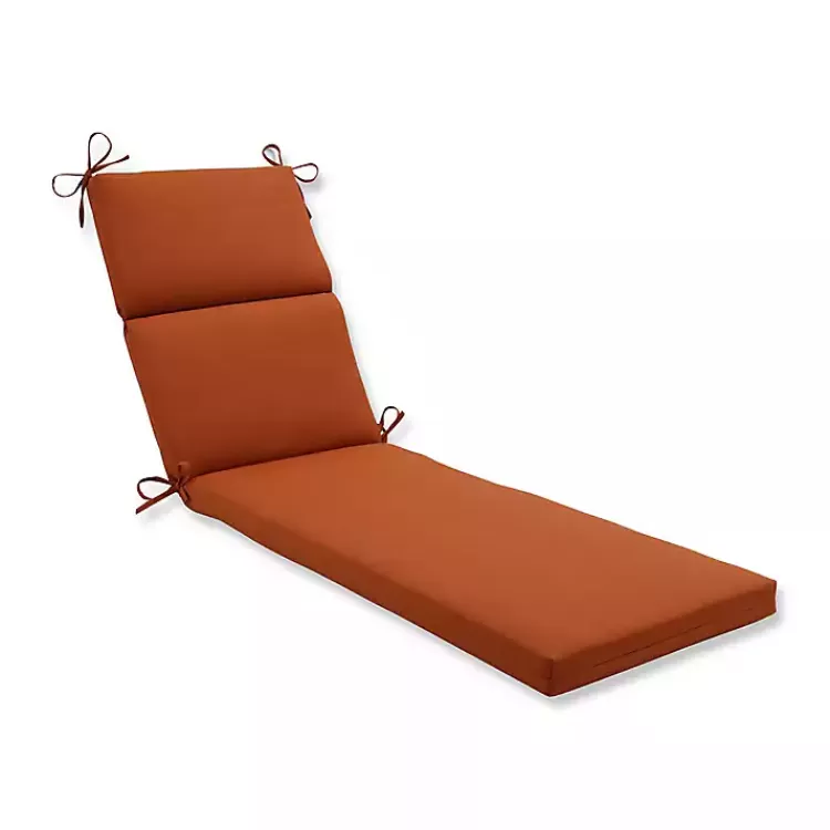 Burnt Outdoor Chaise Cushion>Kirklands Home Hot