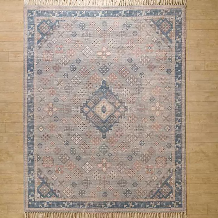 Bylas Navy Medallion Area Rug, 5x8>Kirklands Home Cheap