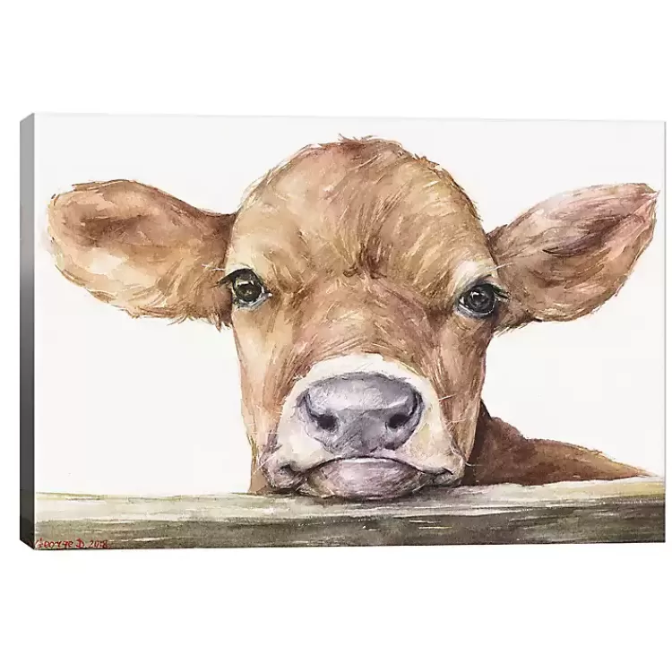 Calf Canvas Art Print, 26x18>Kirklands Home Outlet