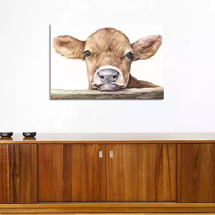 calf_giclee_canvas_art_print_x_2.webp Calf Giclee Canvas Art Print, 40x26>Kirklands Home Discount