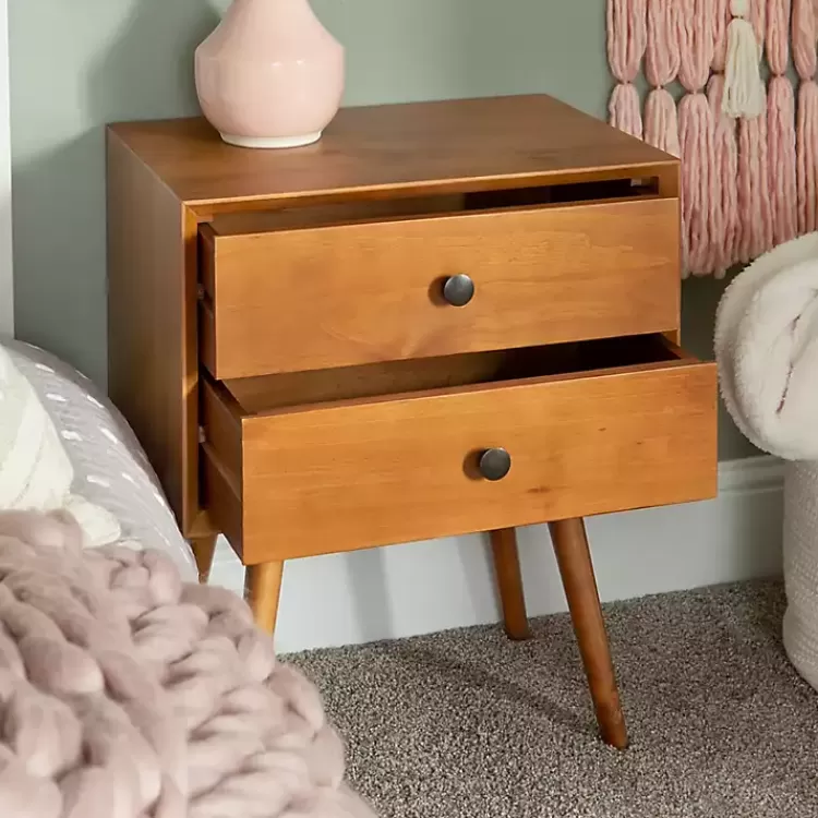caramel_midcentury_nightstand_3.webp Caramel Mid-Century Nightstand>Kirklands Home Hot
