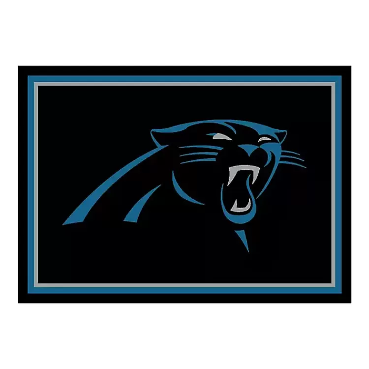 Carolina Panthers Area Rug, 4x6>Kirklands Home Fashion