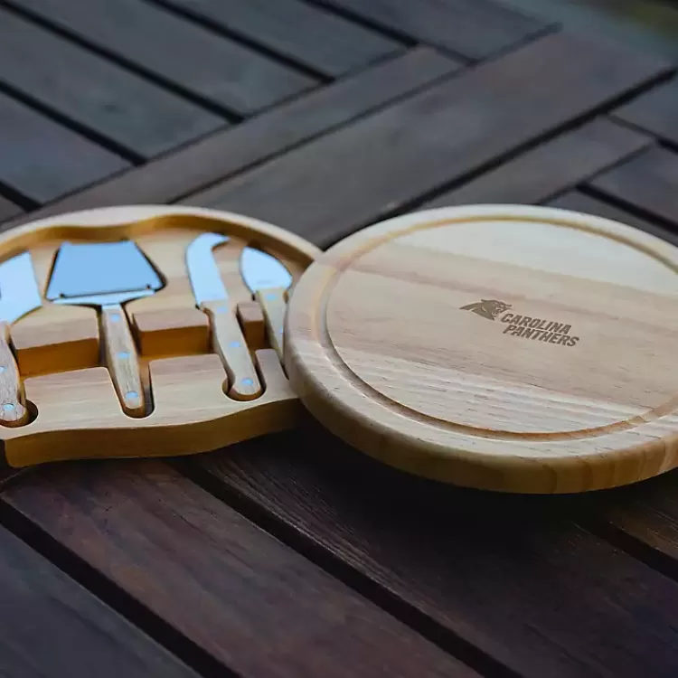 carolina_panthers_cheese_board_and_tool_set_2.webp Carolina Panthers Cheese Board and Tool Set>Kirklands Home Sale