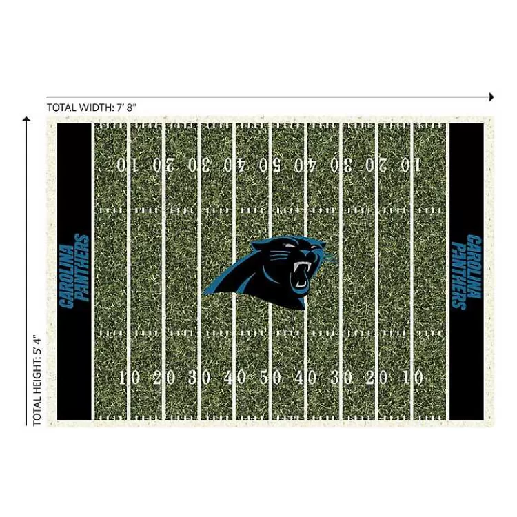 Carolina Panthers Home Field Area Rug, 6x8>Kirklands Home Flash Sale