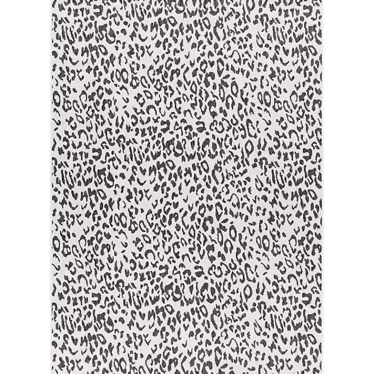 Cauli Leopard Print Outdoor Rug, 4x5>Kirklands Home Store