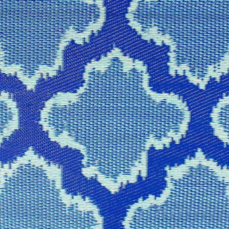 cerulean_quatrefoil_outdoor_area_rug_x_3.webp Cerulean Quatrefoil Outdoor Area Rug, 4x6>Kirklands Home Cheap