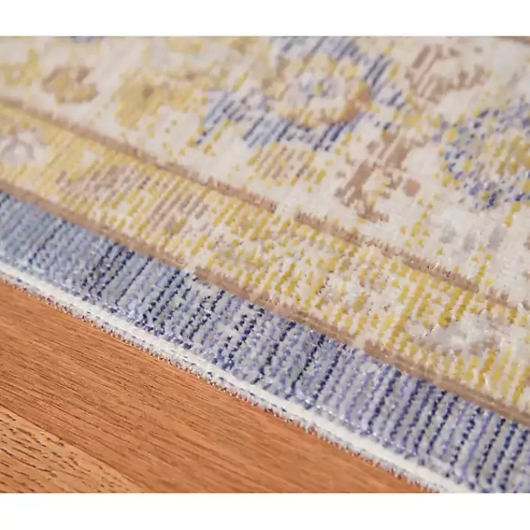 Cerulean Vintage Border Accent Rug>Kirklands Home Online
