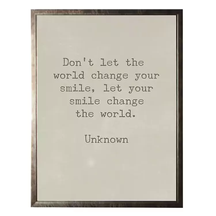 Change the World Dr. Seuss Quote Framed Art Print>Kirklands Home Sale