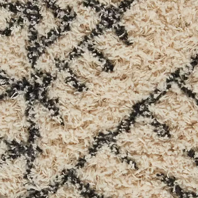 charcoal_and_ivory_linear_fringe_runner_x_3.webp Charcoal and Ivory Linear Fringe Runner, 2x6>Kirklands Home Clearance