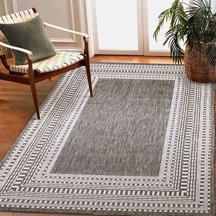 charcoal_linear_macy_indooroutdoor_area_rug_x_2-2.webp Charcoal Linear Macy Indoor/Outdoor Area Rug, 4x7>Kirklands Home Hot