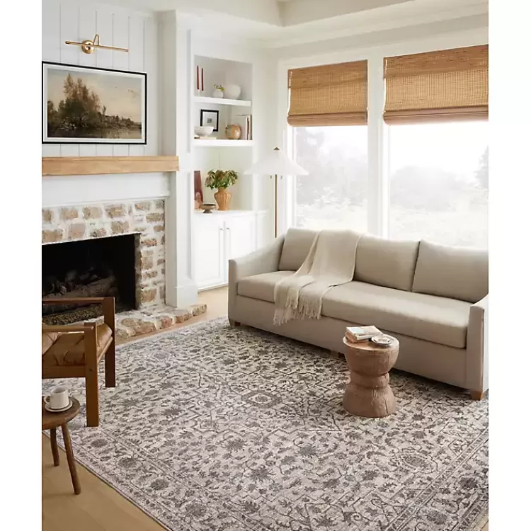 Charcoal Sorrento Medallion Area Rug, 6x9>Kirklands Home Best