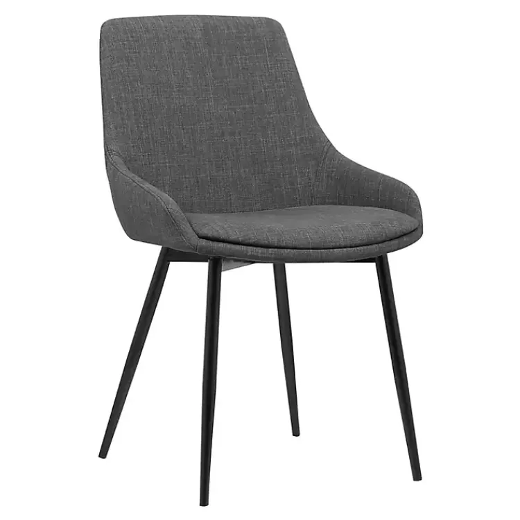 Charcoal Upholstered Mia Dining Chair>Kirklands Home Cheap