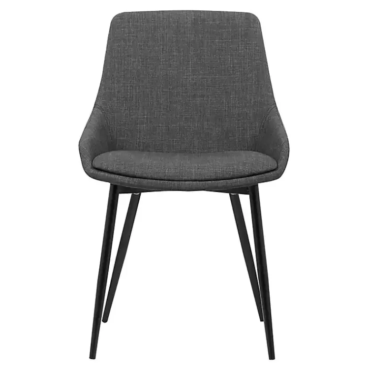 Charcoal Upholstered Mia Dining Chair>Kirklands Home Cheap