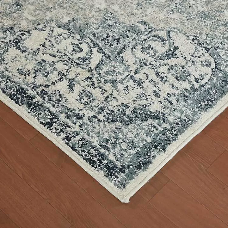 cholet_ivory_blue_medallion_accent_rug_x_5.webp Cholet Ivory Blue Medallion Accent Rug, 2x3>Kirklands Home Outlet