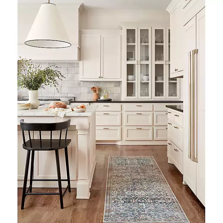 Chris Loves Julia x Loloi Jules Dark Blue Rug, 7x9>Kirklands Home Best Sale