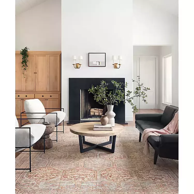 Chris Loves Julia x Loloi Jules Orange Rug, 5x7>Kirklands Home Outlet