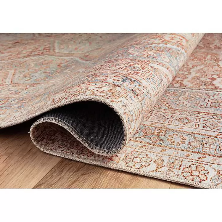 Chris Loves Julia x Loloi Jules Orange Rug, 5x7>Kirklands Home Outlet