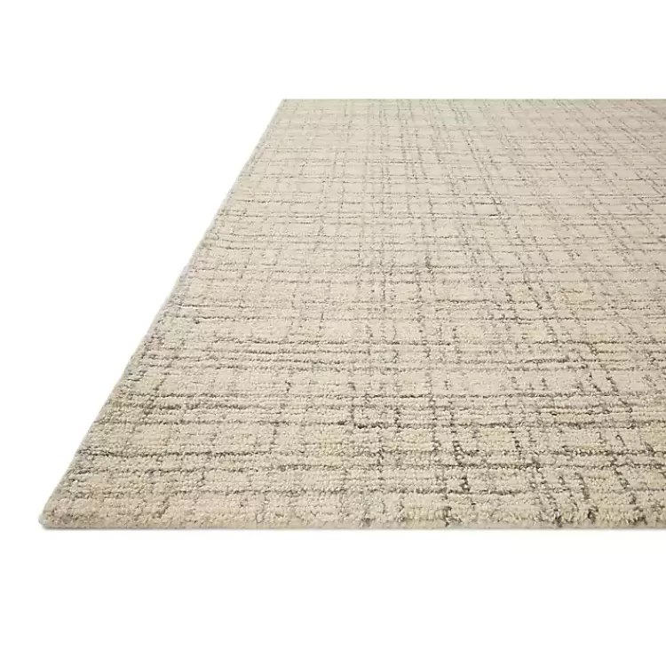 Chris Loves Julia x Loloi Polly Tan Grid Rug, 3x5>Kirklands Home Fashion