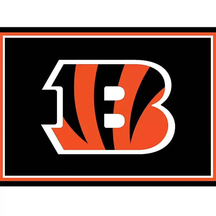 Cincinnati Bengals Area Rug, 3x4>Kirklands Home Clearance