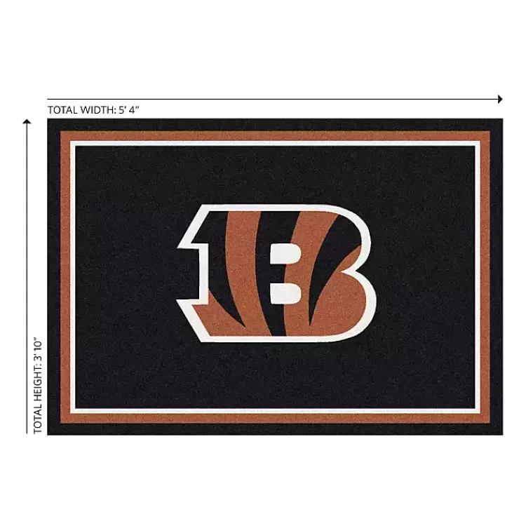 Cincinnati Bengals Area Rug, 4x6>Kirklands Home Store