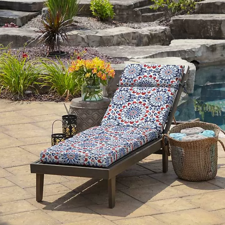 Clark Outdoor Chaise Cushion, 72 in.>Kirklands Home Fashion