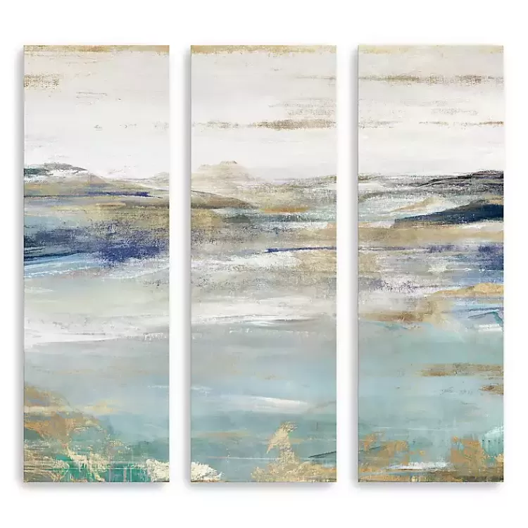 Clear Horizon Canvas Art Prints, Set of 3>Kirklands Home Sale