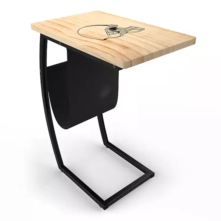 Cleveland Browns Wood C-Table>Kirklands Home Cheap