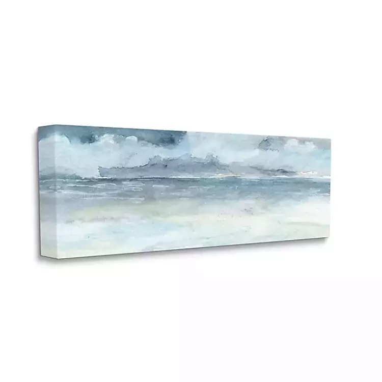 Cloudy Ocean Waves Canvas Art Print, 40x17 in.>Kirklands Home Store