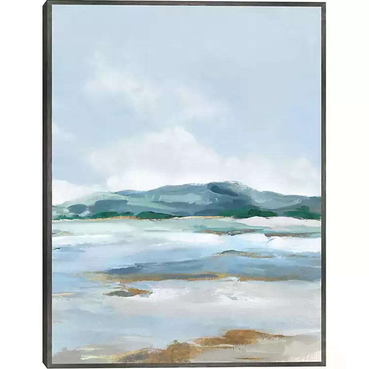Coastal Mountains I Framed Canvas Art Print>Kirklands Home Fashion