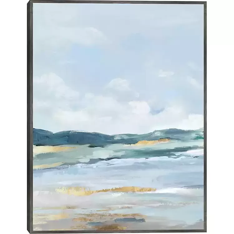 Coastal Mountains II Framed Canvas Art Print>Kirklands Home Online