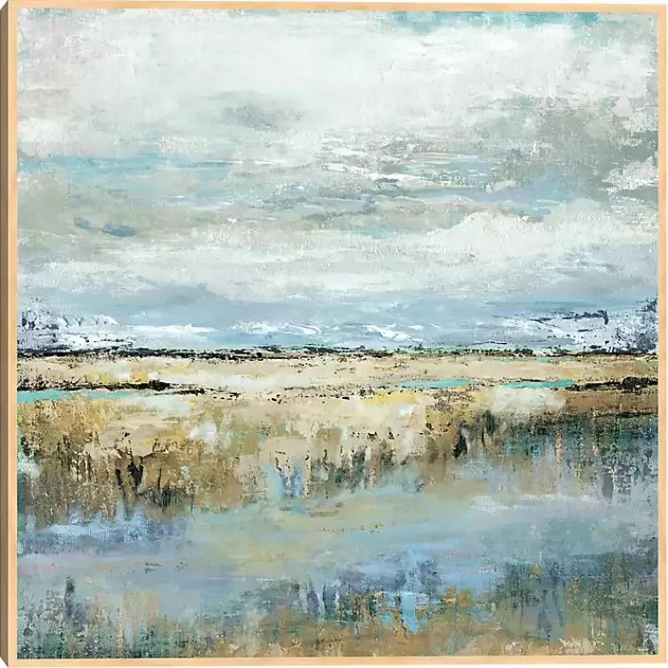 Coastal Marsh Framed Canvas Art Print>Kirklands Home Best