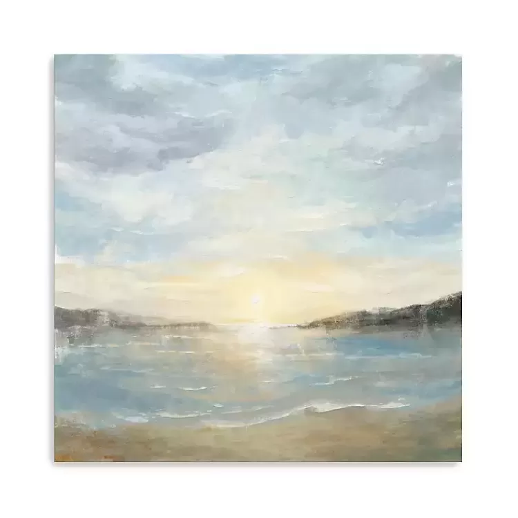 Coastal Sunset Canvas Art Print, 30x30 in.>Kirklands Home Hot