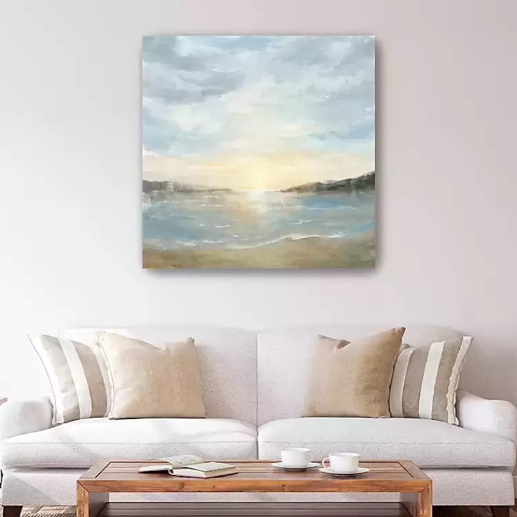 Coastal Sunset Canvas Art Print, 40x40 in.>Kirklands Home Flash Sale