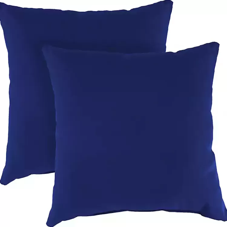 Cobalt Verdana 2-pc. Outdoor Pillow Set>Kirklands Home Flash Sale