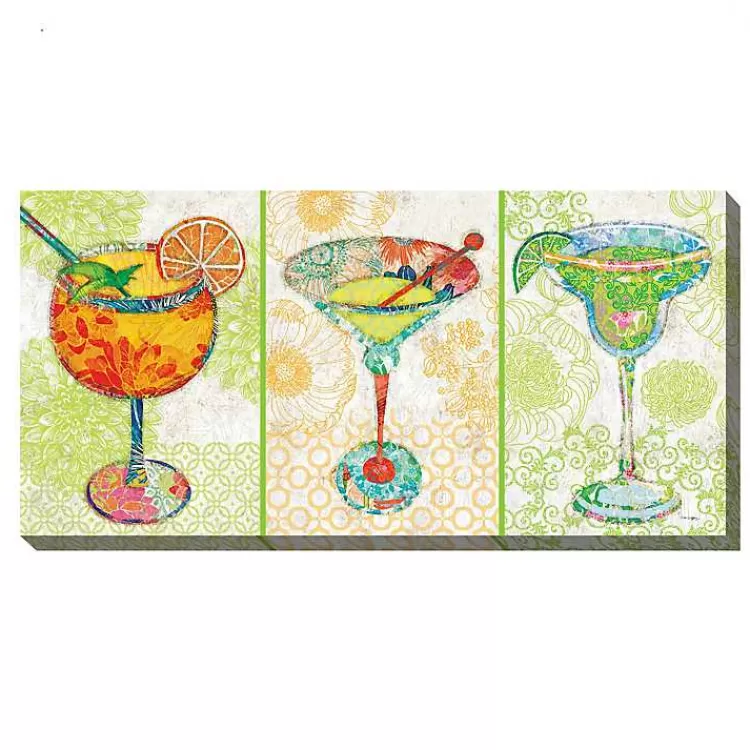 Cocktail Hour Outdoor Canvas Art Print>Kirklands Home Best