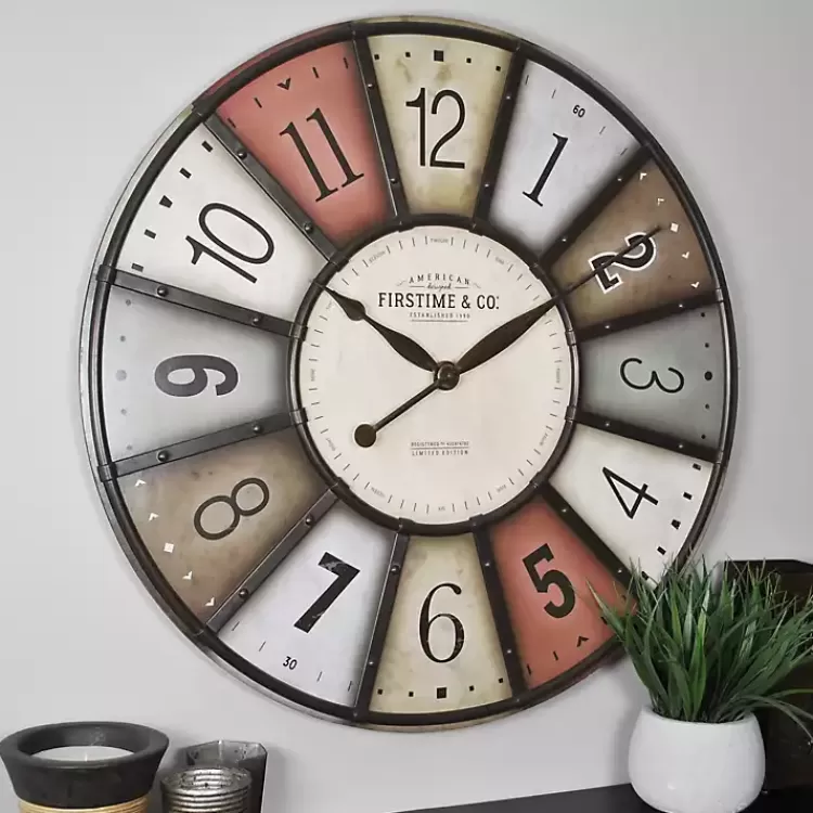 Color Motif Wall Clock>Kirklands Home Online