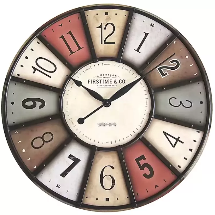 Color Motif Wall Clock>Kirklands Home Online