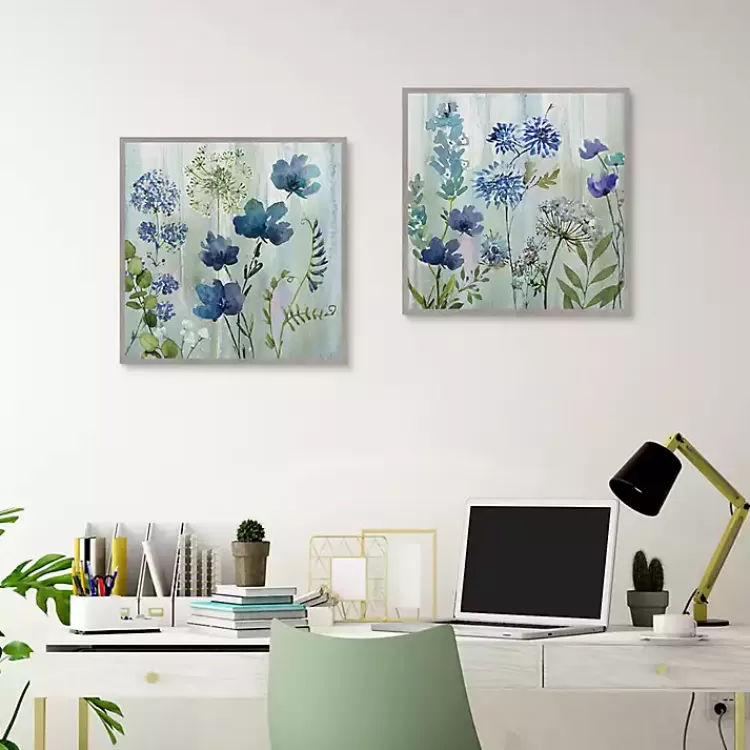 Color Wash 2-pc. Framed Canvas Art Set>Kirklands Home Store