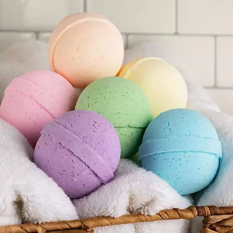 Colorful Assorted Bath Bombs, Set of 6>Kirklands Home Fashion