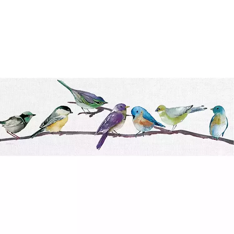 Colorful Bird Spot Canvas Art Print>Kirklands Home Cheap